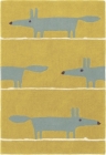 Vlněný koberec Scion Fox mustard - liška