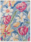 Vlněný koberec LAURA ASHLEY, Tulips China Blue