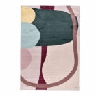 Moderní koberec TOM TAILOR SHAPES FOUR zelený