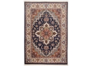 Orientální vlněný koberec s perským vzorem Theko Royal 565 modrá